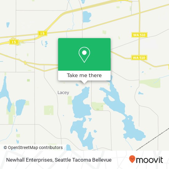 Newhall Enterprises map