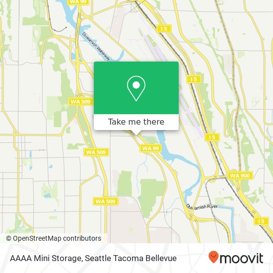 AAAA Mini Storage map
