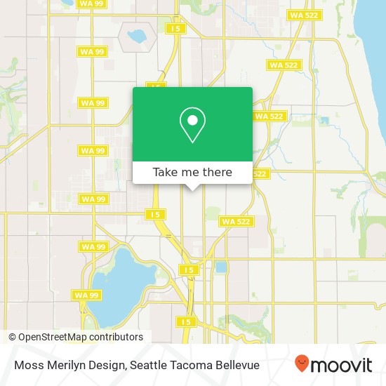 Mapa de Moss Merilyn Design