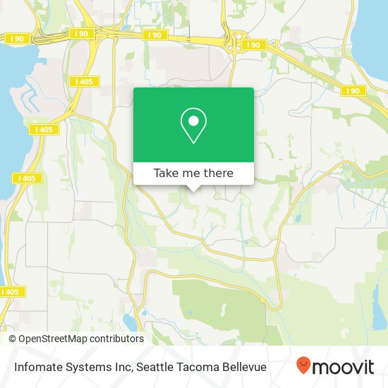 Infomate Systems Inc map