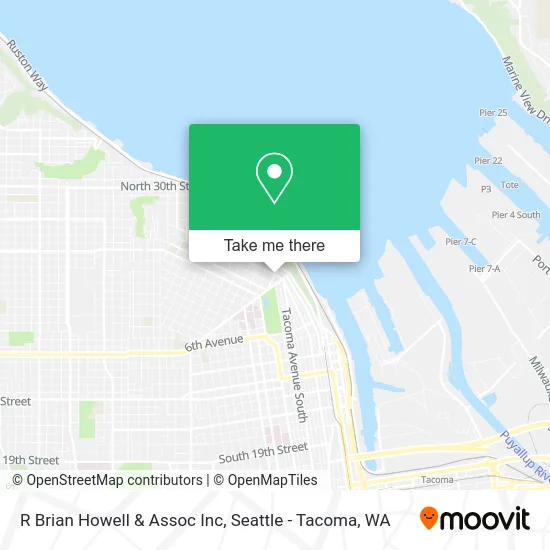 R Brian Howell & Assoc Inc map