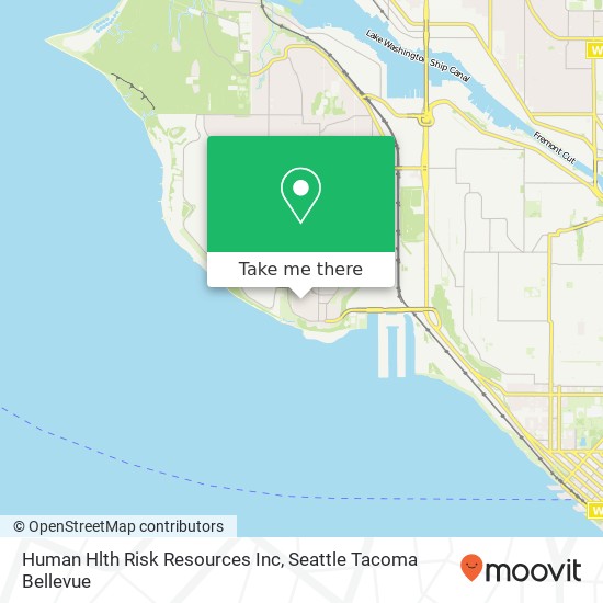 Mapa de Human Hlth Risk Resources Inc