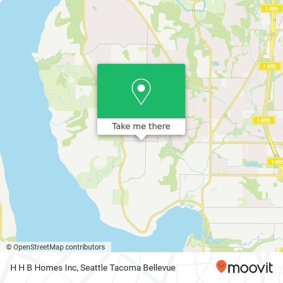 H H B Homes Inc map