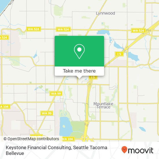 Mapa de Keystone Financial Consulting