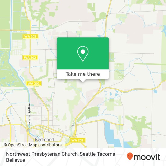 Northwest Presbyterian Church map