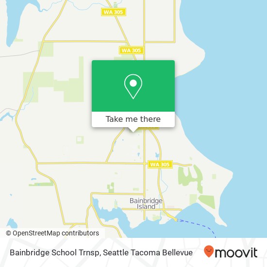 Bainbridge School Trnsp map