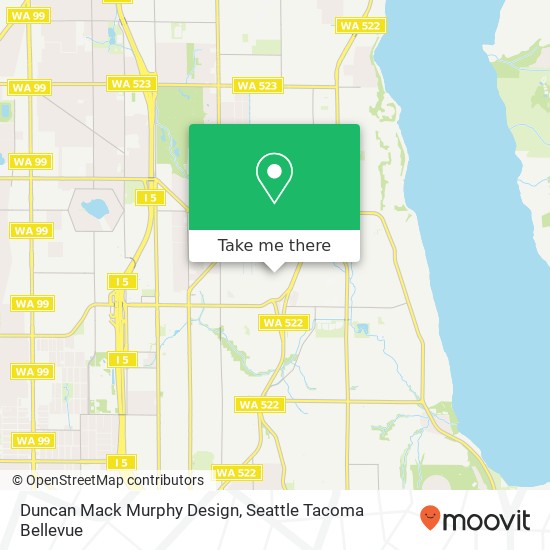 Mapa de Duncan Mack Murphy Design