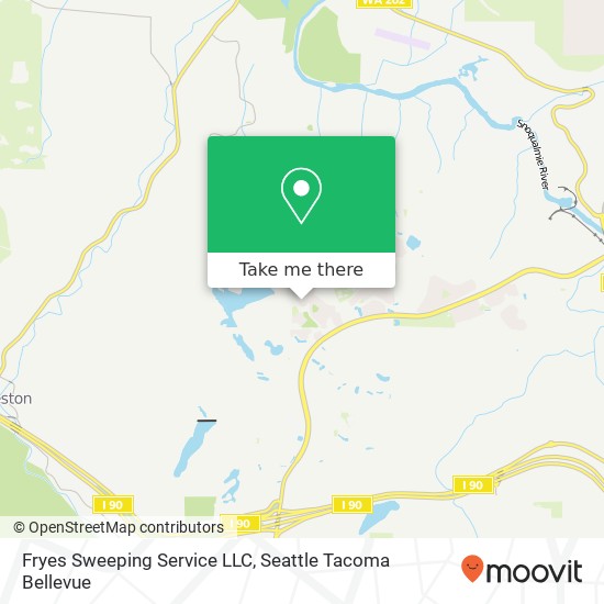 Fryes Sweeping Service LLC map