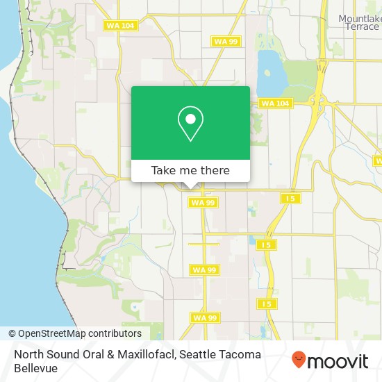 Mapa de North Sound Oral & Maxillofacl