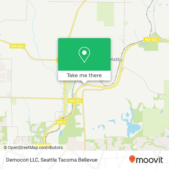 Mapa de Democon LLC