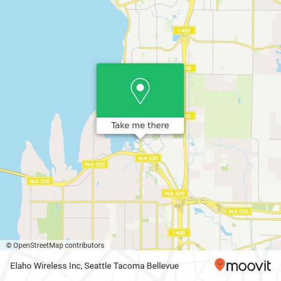 Mapa de Elaho Wireless Inc