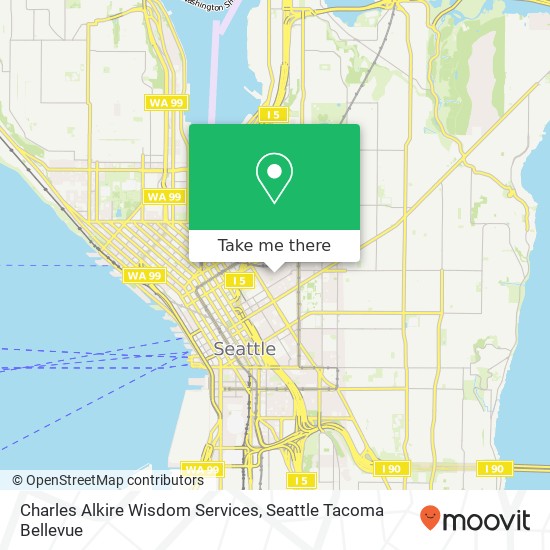 Charles Alkire Wisdom Services map