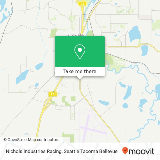 Nichols Industries Racing map
