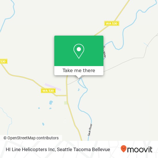HI Line Helicopters Inc map