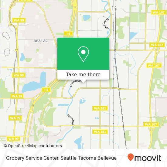 Grocery Service Center map