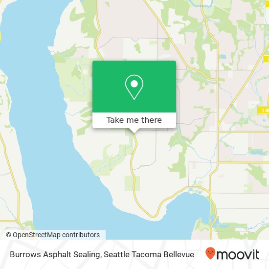Mapa de Burrows Asphalt Sealing