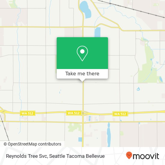 Mapa de Reynolds Tree Svc