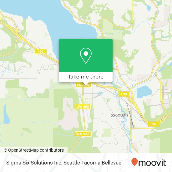 Mapa de Sigma Six Solutions Inc