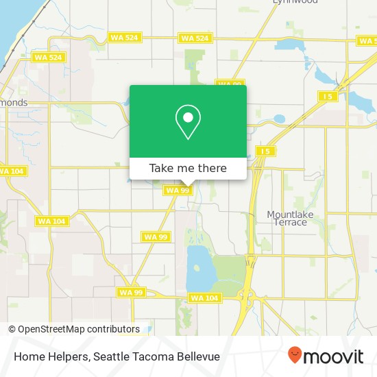 Home Helpers map