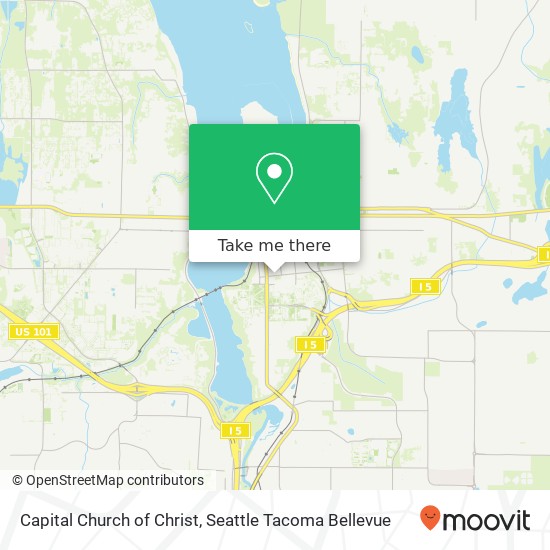 Capital Church of Christ map