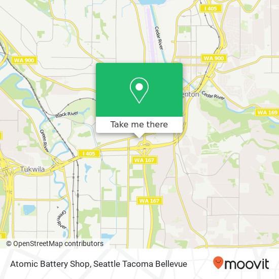 Mapa de Atomic Battery Shop