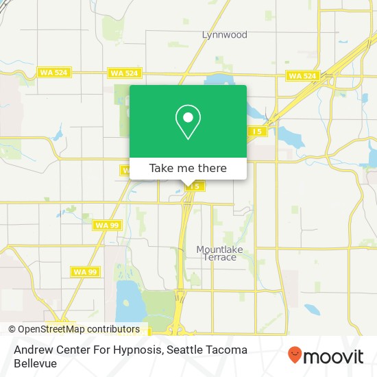 Andrew Center For Hypnosis map