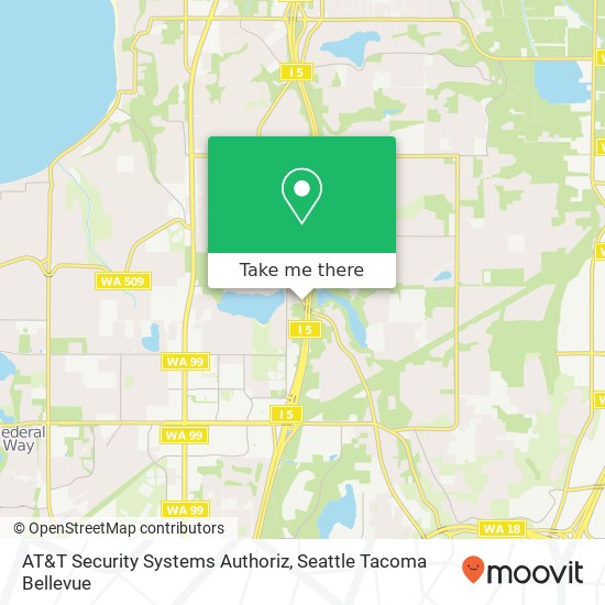 AT&T Security Systems Authoriz map