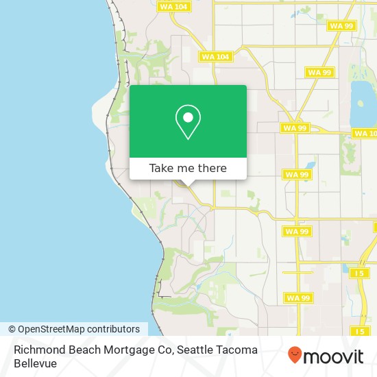 Richmond Beach Mortgage Co map