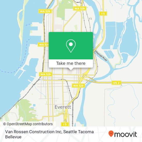 Mapa de Van Rossen Construction Inc