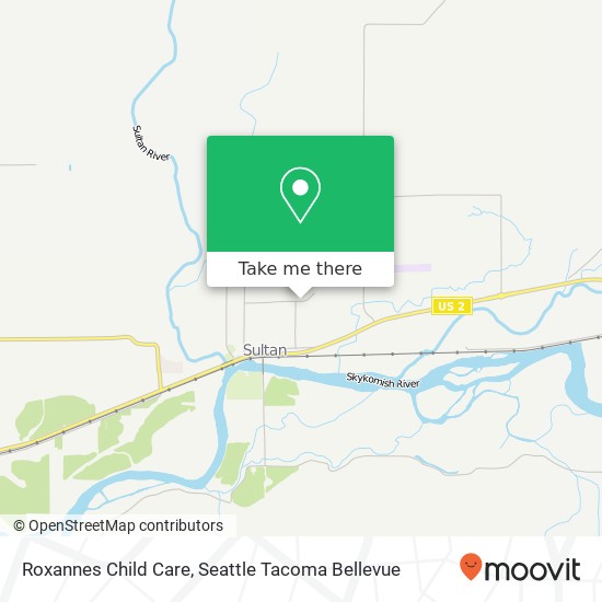 Roxannes Child Care map