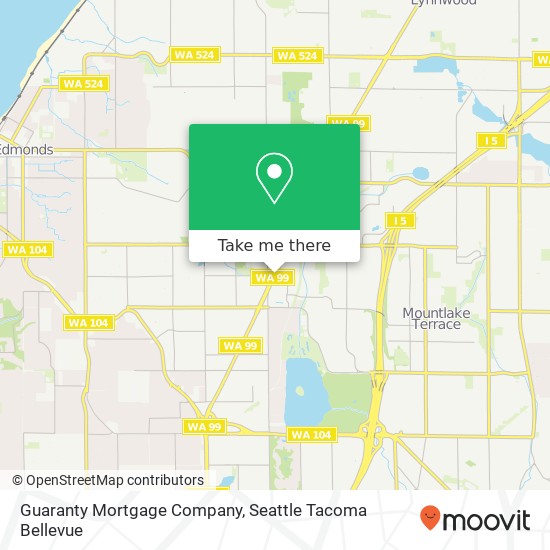 Guaranty Mortgage Company map