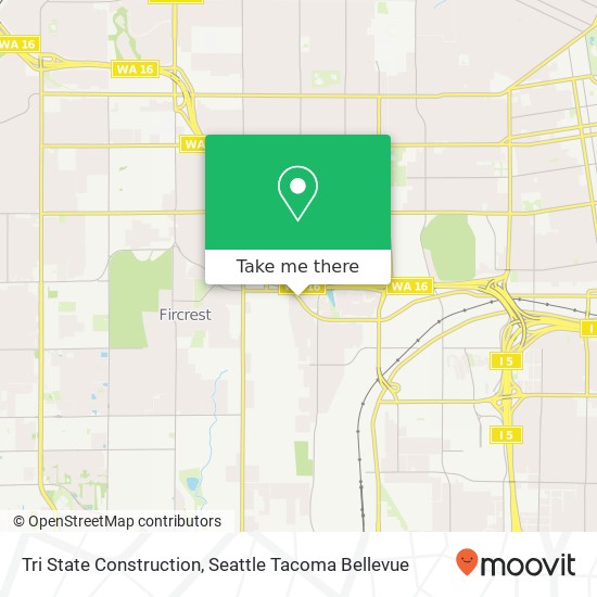 Tri State Construction map