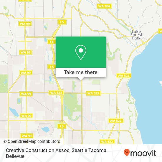 Creative Construction Assoc map