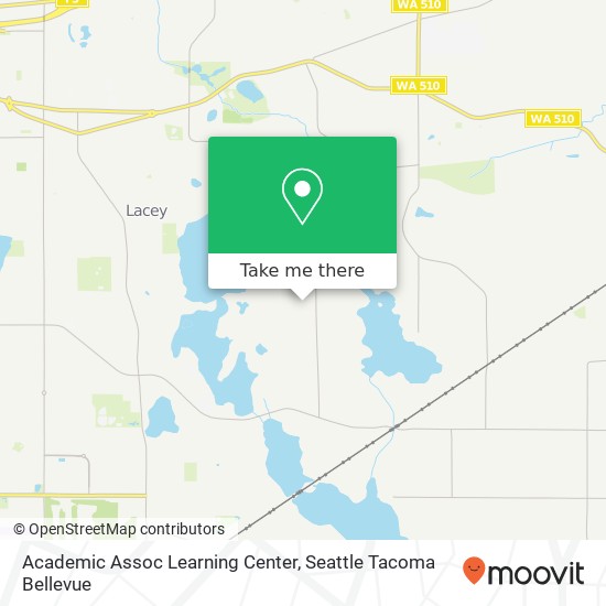 Mapa de Academic Assoc Learning Center