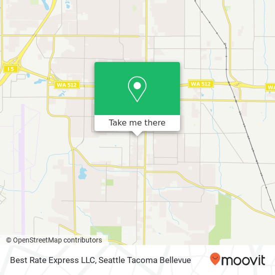 Mapa de Best Rate Express LLC