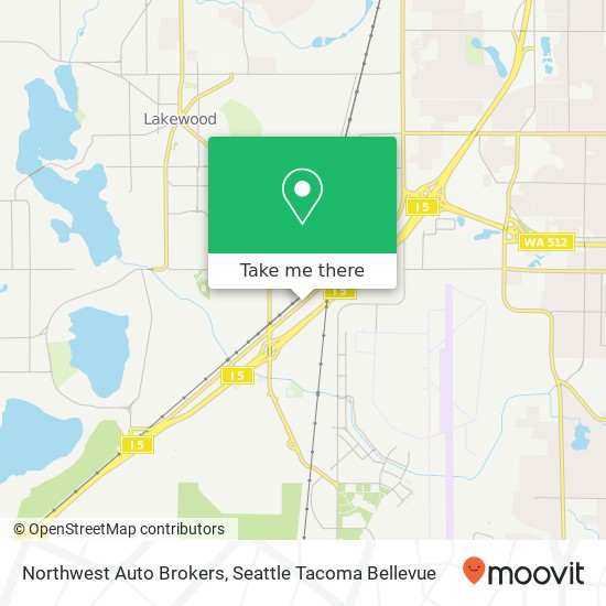 Northwest Auto Brokers map
