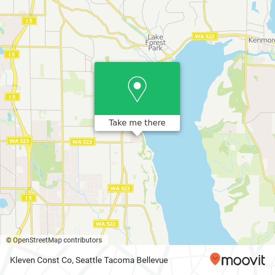 Kleven Const Co map