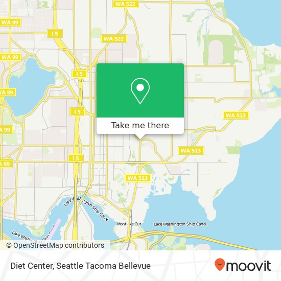 Diet Center map