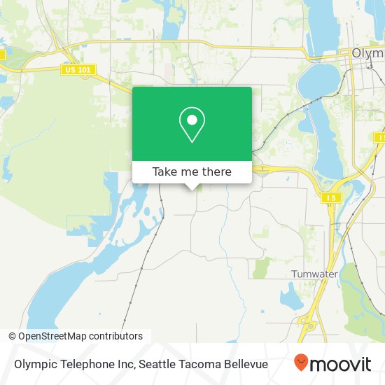 Mapa de Olympic Telephone Inc