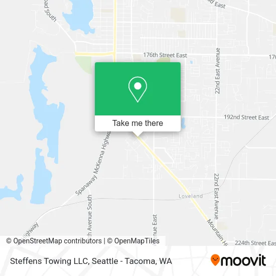 Mapa de Steffens Towing LLC