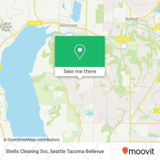 Shells Cleaning Svc map