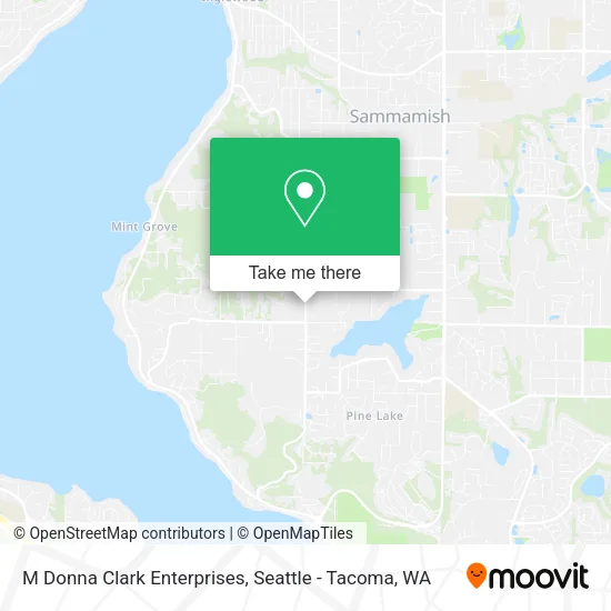 M Donna Clark Enterprises map
