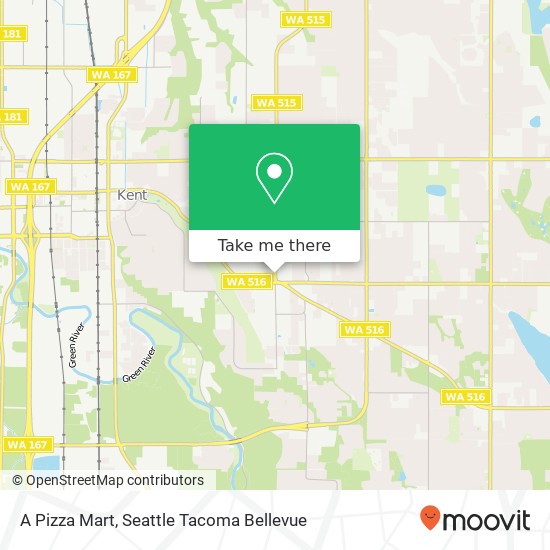 Mapa de A Pizza Mart