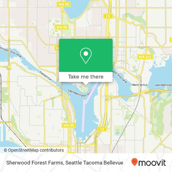 Sherwood Forest Farms map