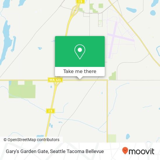 Gary's Garden Gate map