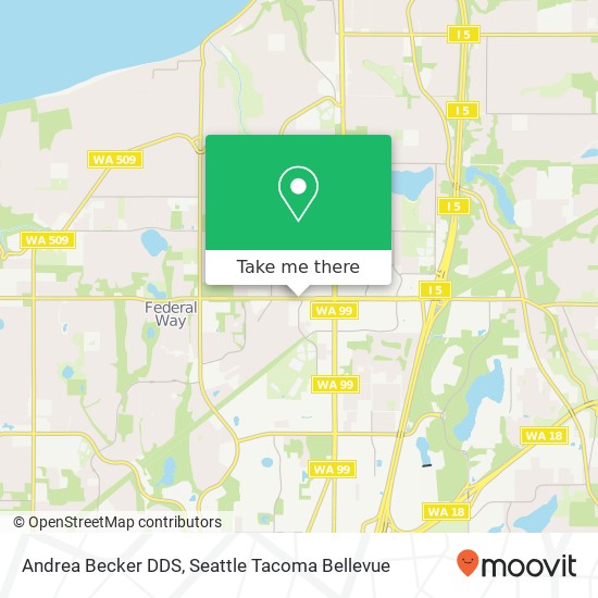 Andrea Becker DDS map