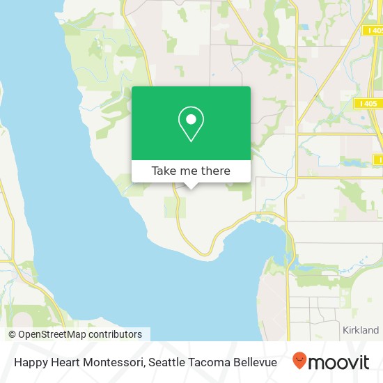 Happy Heart Montessori map