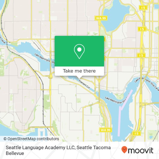 Seattle Language Academy LLC map