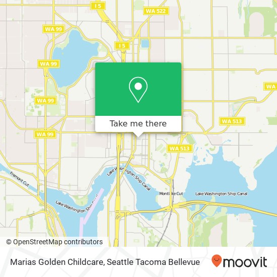 Marias Golden Childcare map