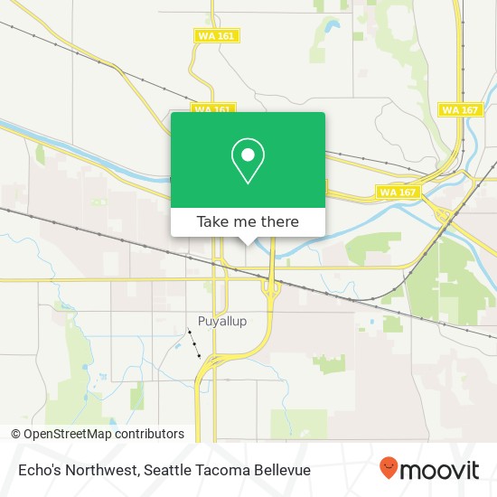 Mapa de Echo's Northwest
